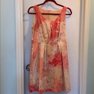 Pink floral Loft dress